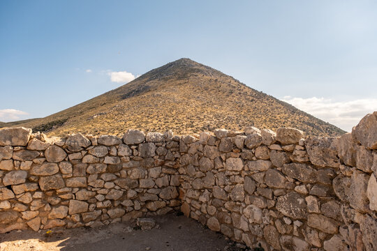 Cyclopean Walls of Mycenae, Greece.