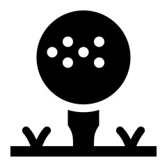Golf Ball Icon