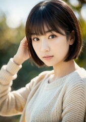 アルゴリズムの彩 -Algorithm Irodori- 「AIが描く美の世界：未来の日本人美女たち」