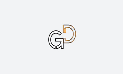 GD, DG, D, G Abstract Letters Logo Monogram