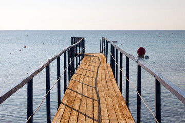 Obraz premium Pier of Landa Beach in Ayia Napa
