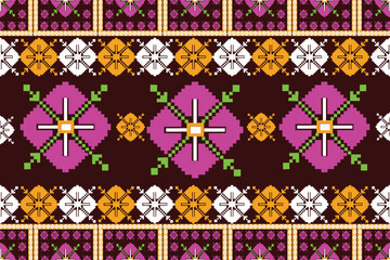 Abstract Ethnk Art seamless pattern