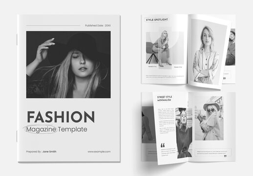 Fashion Magazine Template