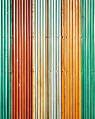 Corrugated Metal Texture Background and Color Trends