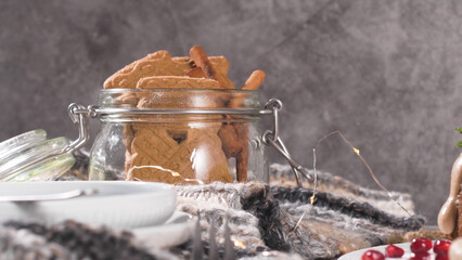 Christmas home made cinnamon cake