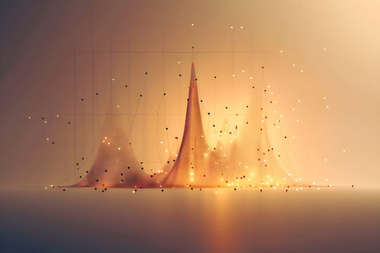 Visual Depiction of Standard Deviation Calculation and its Statistical Significance in Data Analysis