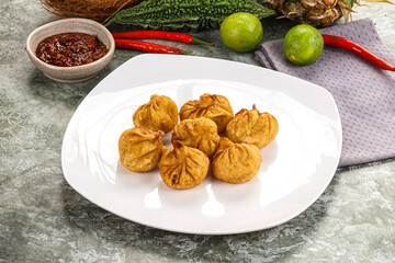 Tibetian cuisine - Momo stuffed dumplings