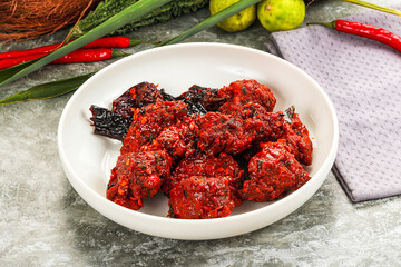 Indian cuisene - tandoori Chicken 65