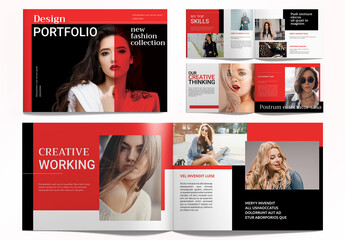 Fashion Design Portfolio Template