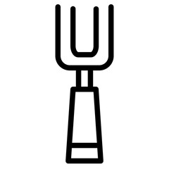 Fork Knife Spoon Line Icon