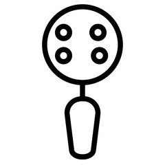 Skimmer Kitchen Cook Line Icon