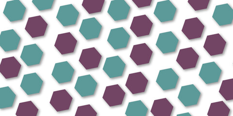 Abstract 3d colorful digital technology hexagon pattern shapes  technology abstract texture background. 