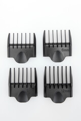 A set of attachments for a modern hair clipper