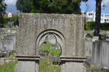 Cemeteries, graveyards and churches