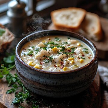  crab and corn chowder canadian food