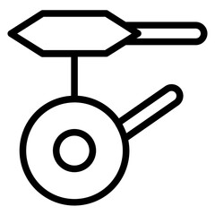 Fishing Hobby Hook Line Icon