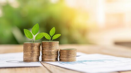 Financial report labeled  Top DividendPaying Solar Stocks,  clean energy images in the background