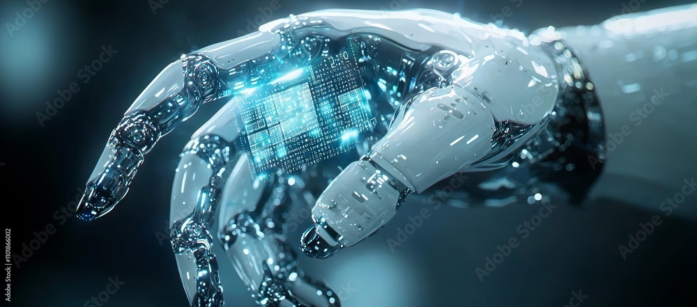 Poster in the future, industrial concepts will focus on engineering smart factories with automated machines