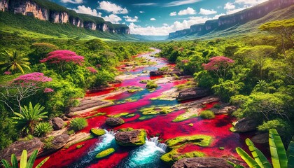 Cano Cristales - The River of Five Colors in Colombia