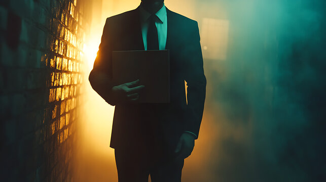  A secret agent holding a classified folder in a dimly lit room (1)