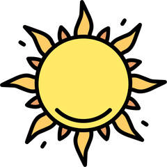 Sun icon