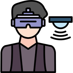 VR Motion Sensor icon