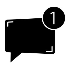 Fototapeta premium notification icon
