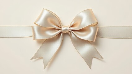 Vintage silver bow, ready for holiday gifting.