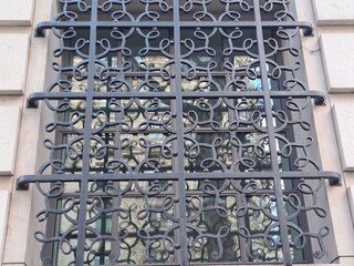 detail of the door of a church