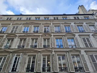 facade of the old building
