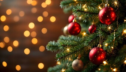 christmas tree with decorations