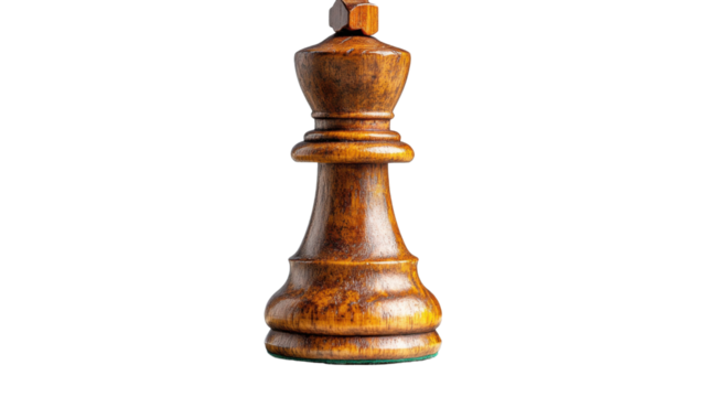 Chess pawn isolated on white background