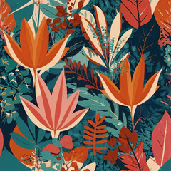 Ai generation Background Abstrack pattern,tree