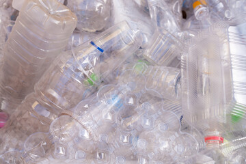 plastic bottles for recycling