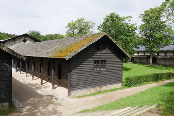 Baracken der römischen Legionäre auf der Saalburg