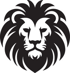 Lion Head Icon Vector Illustration Design