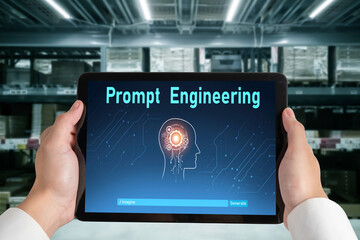 Generative AI virtual assistant tools for prompt engineer and user for ease of engage artificial...