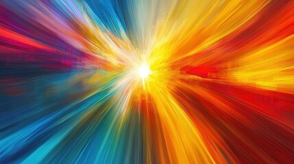 Obraz premium line neon effect abstract background