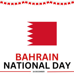 Bahrain National Day 16 December. HAPPY NATIONAL DAY OF BAHRAIN KINGDOM