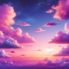 sunset over the ocean