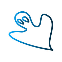 Ghost icon template