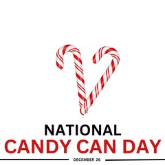 Obraz premium National Candy Cane Day. December 26