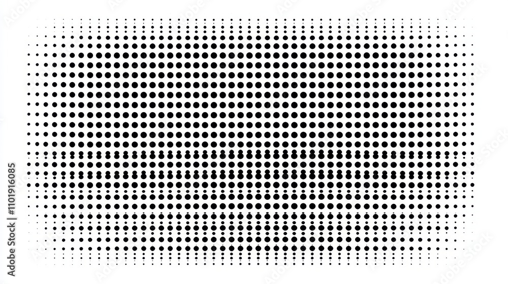 Poster halftone pattern with dots on a background..a modern halftone design featuring circle dots..circle d