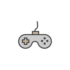 Gamepad icon in colored version