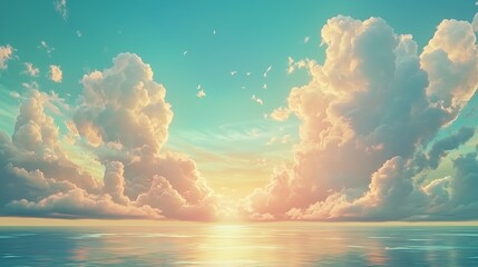 空, 雲, 青, 雲, 自然, 日, 白, 太陽, 乗り切る, 天国, 光, 旋律の美しい, サマータイム, 曇った, 太陽光, 美しい, 色, 上機嫌の, 澄んだ, 明るい, 夕焼け, 雰囲気, 空間, アブストラクト,generative ai