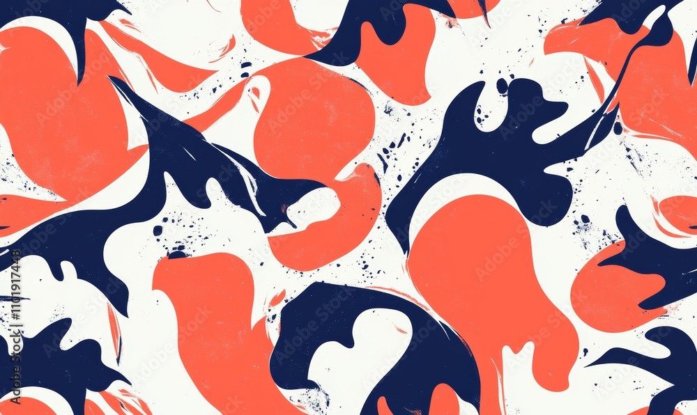 Poster marble texture seamless background with an abstract liquid fluid effect color pattern. textile-like 