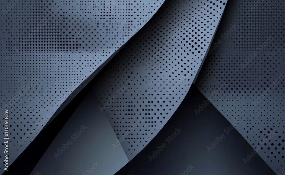 Poster geometric modern pattern with techie hexagonal texture .tech-inspired geometric design featuring hex