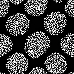 A hand-drawn black and white seamless striped pattern, featuring modern abstract texture with short vertical brushstrokes..A seamless hand-drawn black and white striped design with a modern abstract