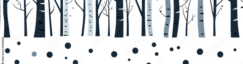 Poster a modern dots pattern. a background featuring polka dots. an abstract monochrome polka dot backgroun