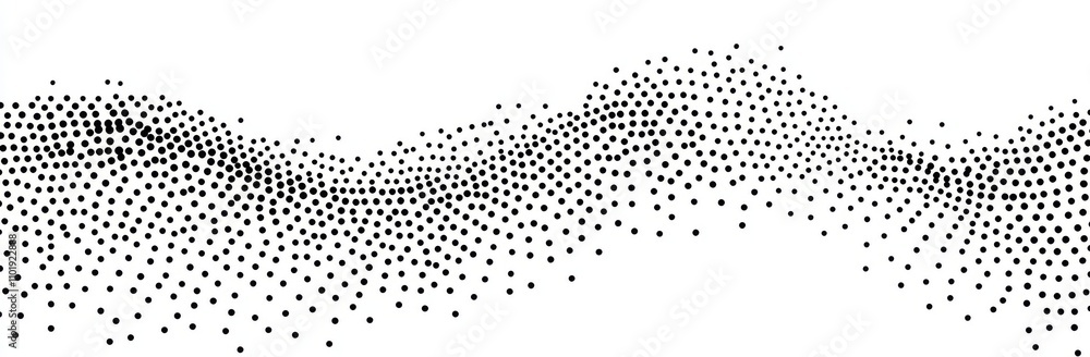 Poster texture suitable for notes or notebooks, featuring a black sheet with a white mesh pattern and a sea